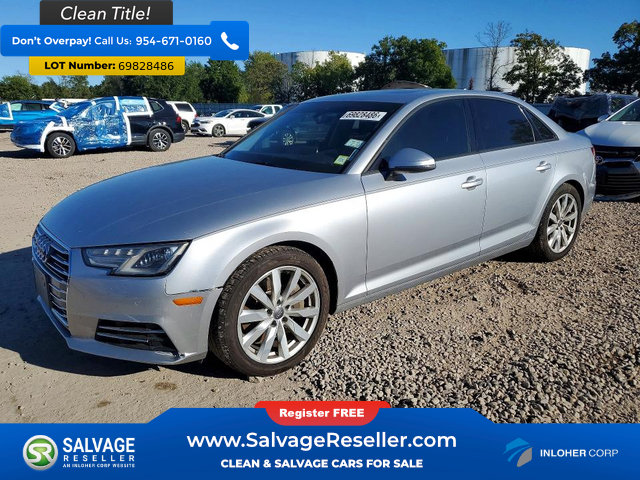 Used 2017 Audi A4 2.0T Premium w/ Audi MMI Navigation Plus AWD/4WD image 1