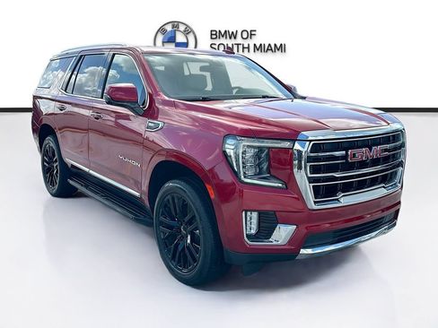 Used 2021 GMC Yukon SLT w/ SLT Premium Package RWD image 1