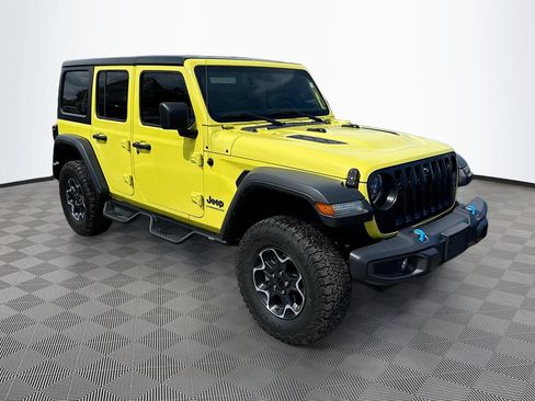 Used 2023 Jeep Wrangler Unlimited Rubicon 4xe w/ Cold Weather Group AWD/4WD image 4