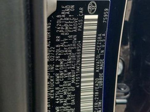 Used 2022 Toyota Camry SE w/ Audio Upgrade Package image 33