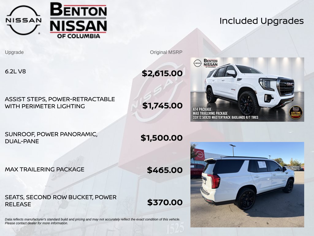 Used 2022 GMC Yukon AT4 w/ Max Trailering Package AWD/4WD image 5