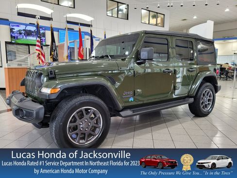 Used 2021 Jeep Wrangler Unlimited Sport image 1