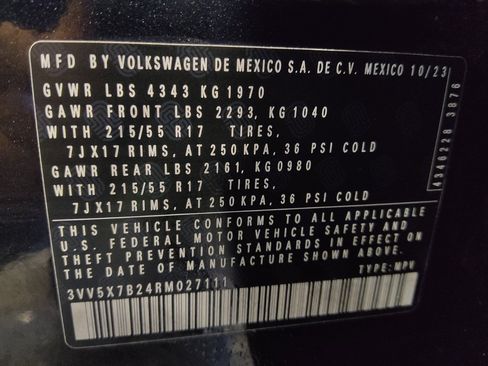 Used 2024 Volkswagen Taos S FWD image 33