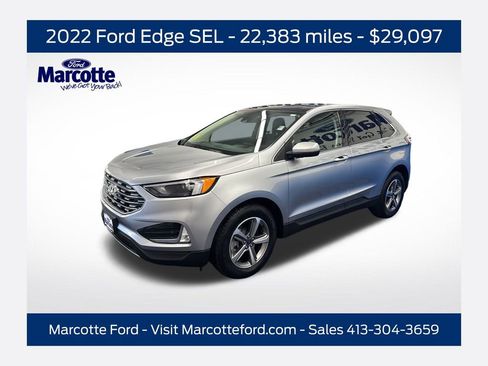 Certified 2022 Ford Edge SEL w/ Convenience Package AWD/4WD image 1