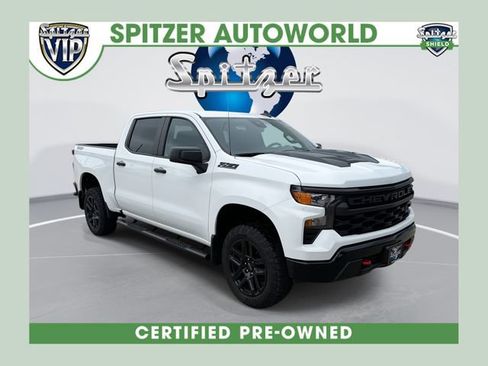 Used 2023 Chevrolet Silverado 1500 Custom Trail Boss w/ LPO, Dark Essentials Package AWD/4WD image 1