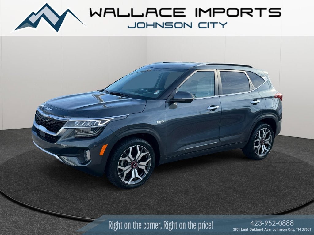 Used 2023 Kia Seltos SX w/ SX Sunroof Package AWD/4WD image 2