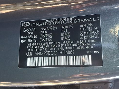 New 2026 Hyundai Santa Fe Limited image 20