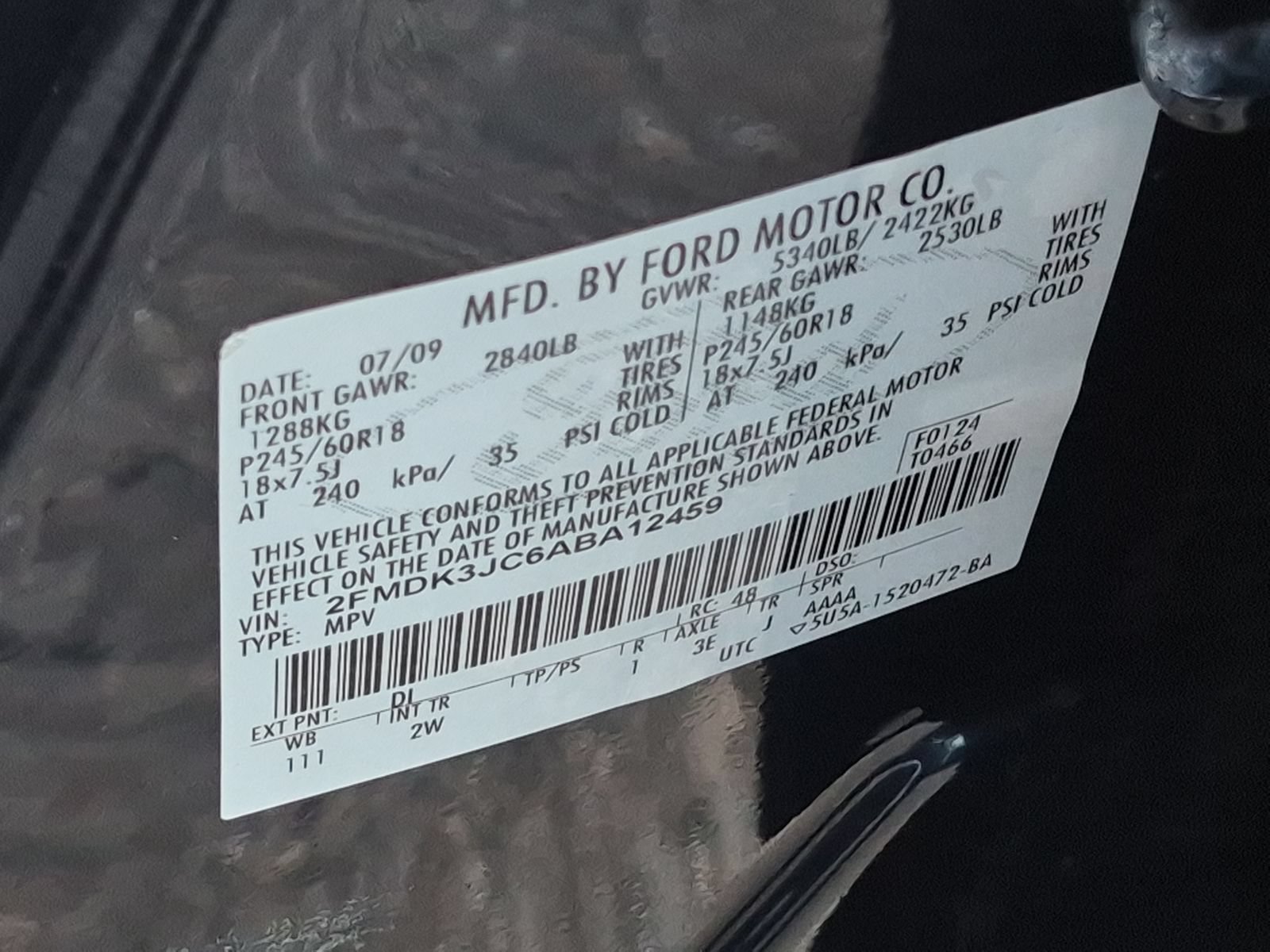 Used 2010 Ford Edge SEL FWD image 26