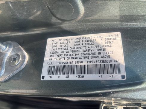 Used 2009 Honda Accord EX-L image 15