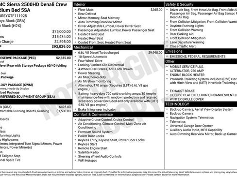 New 2026 GMC Sierra 2500 Denali w/ Denali Reserve Package image 11