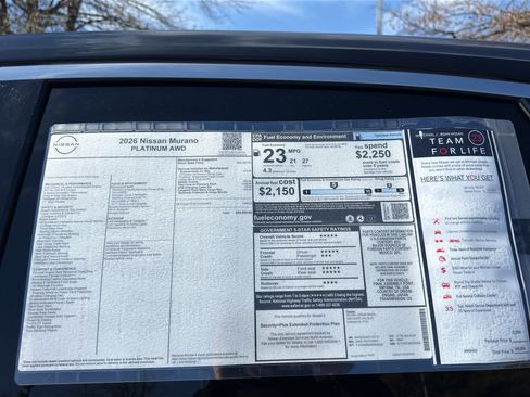 New 2026 Nissan Murano Platinum image 12