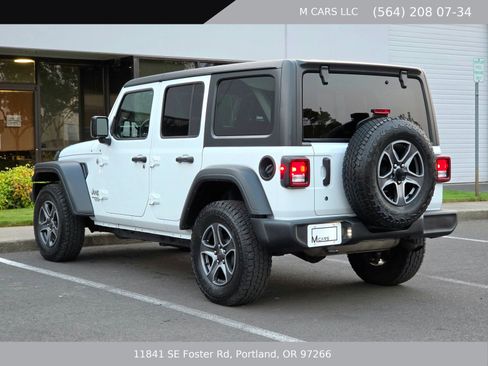 Used 2019 Jeep Wrangler Unlimited Sport S AWD/4WD image 8