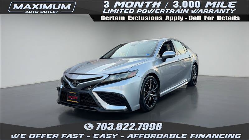 Used 2021 Toyota Camry SE FWD image 1