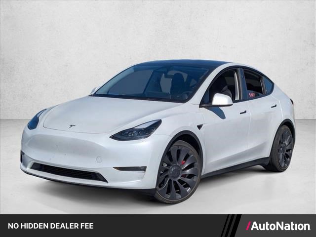 Used 2025 Tesla Model Y Performance AWD/4WD image 1