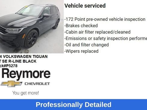 Used 2024 Volkswagen Tiguan SE R-Line AWD/4WD image 53