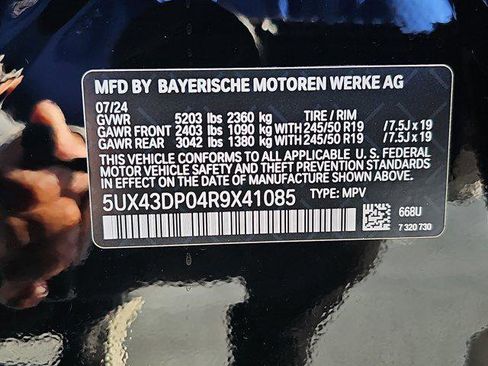 Used 2024 BMW X3 sDrive30i w/ Premium Package image 36