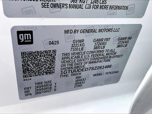 Used 2025 GMC Sierra 1500 SLT AWD/4WD image 22