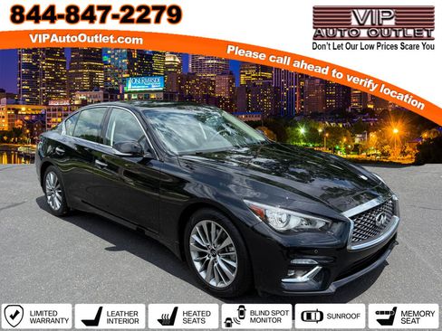 Used 2022 INFINITI Q50 Luxe w/ Cargo Package image 1