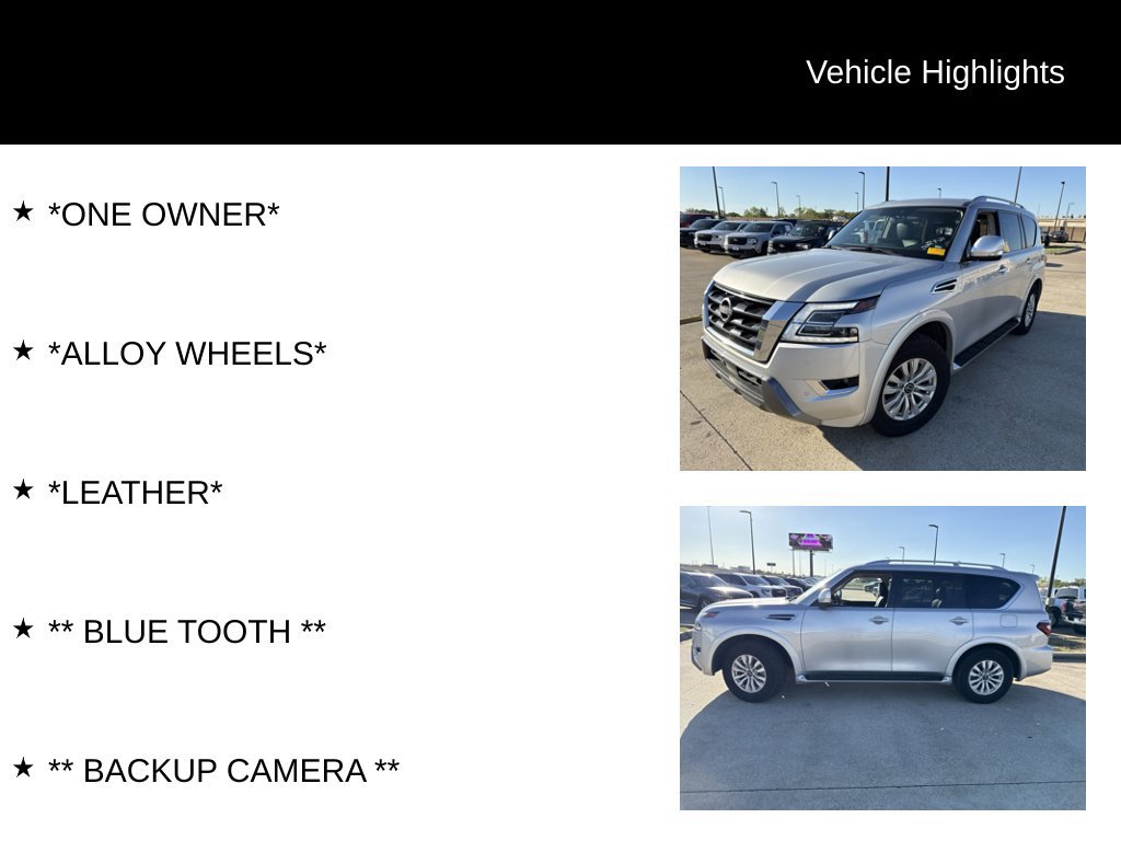 Used 2024 Nissan Armada SV RWD image 4