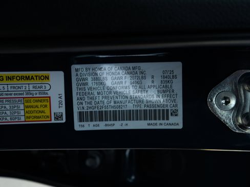 Used 2026 Honda Civic Sport image 45