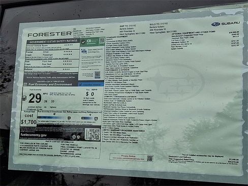 New 2026 Subaru Forester image 21