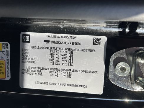 Used 2022 Chevrolet Tahoe Premier image 12