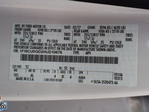 Used 2017 Ford Escape SE FWD image 32