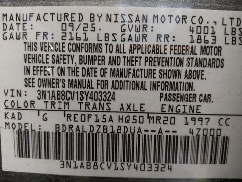 Used 2025 Nissan Sentra SV image 33