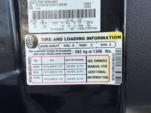 Used 2013 Ford F150 FX4 w/ Luxury Equipment Group image 52