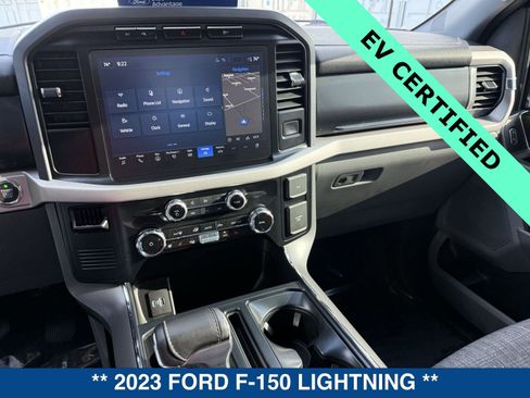 Certified 2023 Ford F150 Lightning XLT w/ Equipment Group 312A High image 27