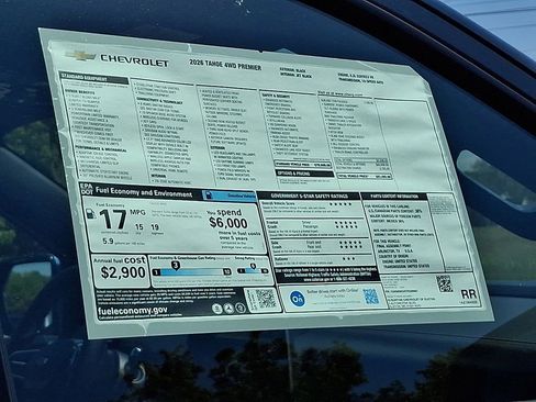 New 2026 Chevrolet Tahoe Premier w/ Sun And Tow Package AWD/4WD image 19