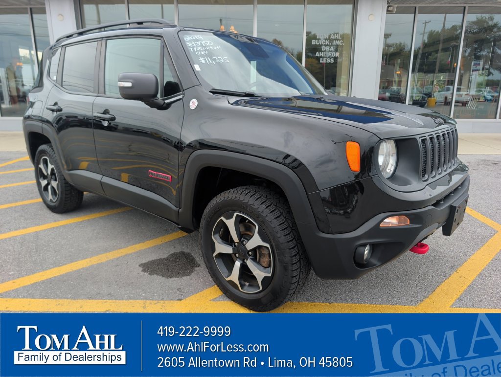 Used 2019 Jeep Renegade Trailhawk w/ Cold Weather Group II AWD/4WD 360° Tour