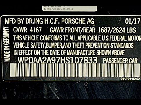 Used 2017 Porsche 911 Carrera RWD image 25