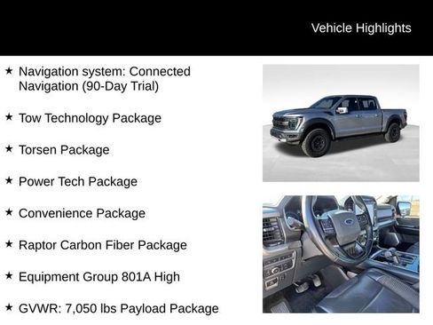 Used 2021 Ford F150 Raptor w/ Equipment Group 801A High image 8