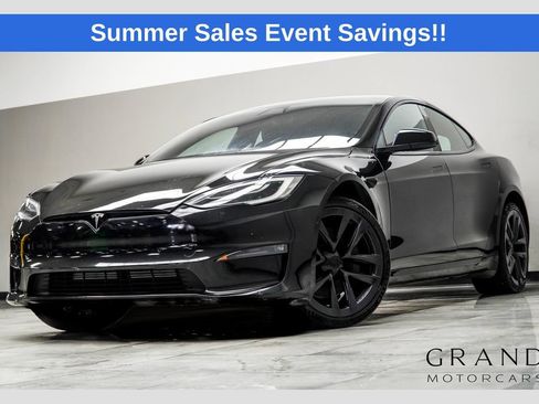 Used 2021 Tesla Model S Plaid AWD/4WD image 1