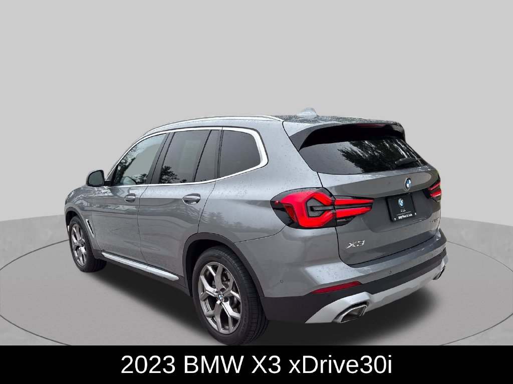 Used 2023 BMW X3 xDrive30i w/ Premium Package w/ZPA AWD/4WD image 3