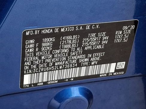 Used 2020 Honda HR-V EX image 31