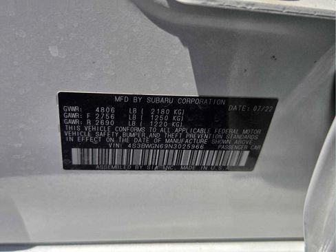 Used 2022 Subaru Legacy Limited XT AWD/4WD image 19