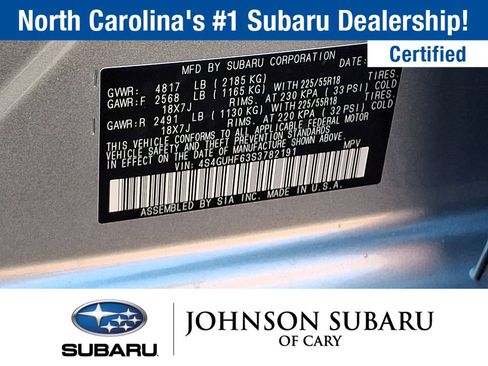 Certified 2025 Subaru Crosstrek 2.5i Sport AWD/4WD image 18