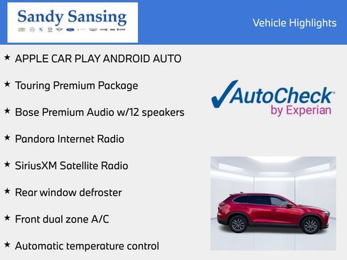 Used 2020 MAZDA CX-9 Touring w/ Touring Premium Package FWD image 7
