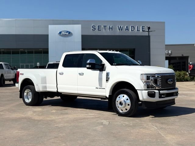 Certified 2022 Ford F450 Platinum w/ FX4 Off-Road Package AWD/4WD image 1
