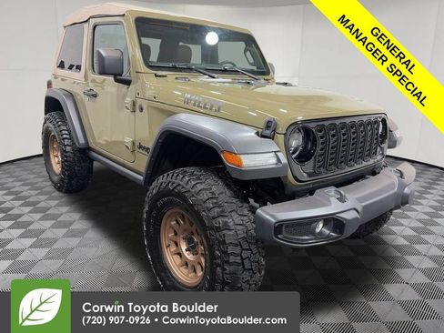 Used 2025 Jeep Wrangler Sport AWD/4WD image 1