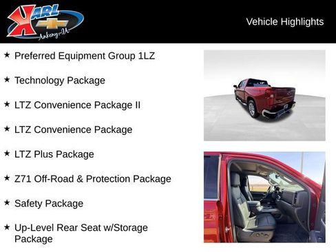 Certified 2025 Chevrolet Silverado 1500 LTZ image 2
