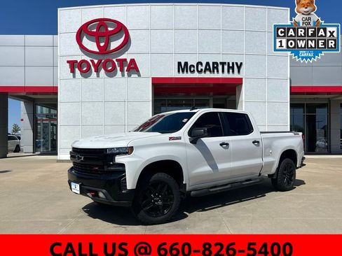 Used 2021 Chevrolet Silverado 1500 LT Trail Boss w/ Bed Protection Package AWD/4WD image 1
