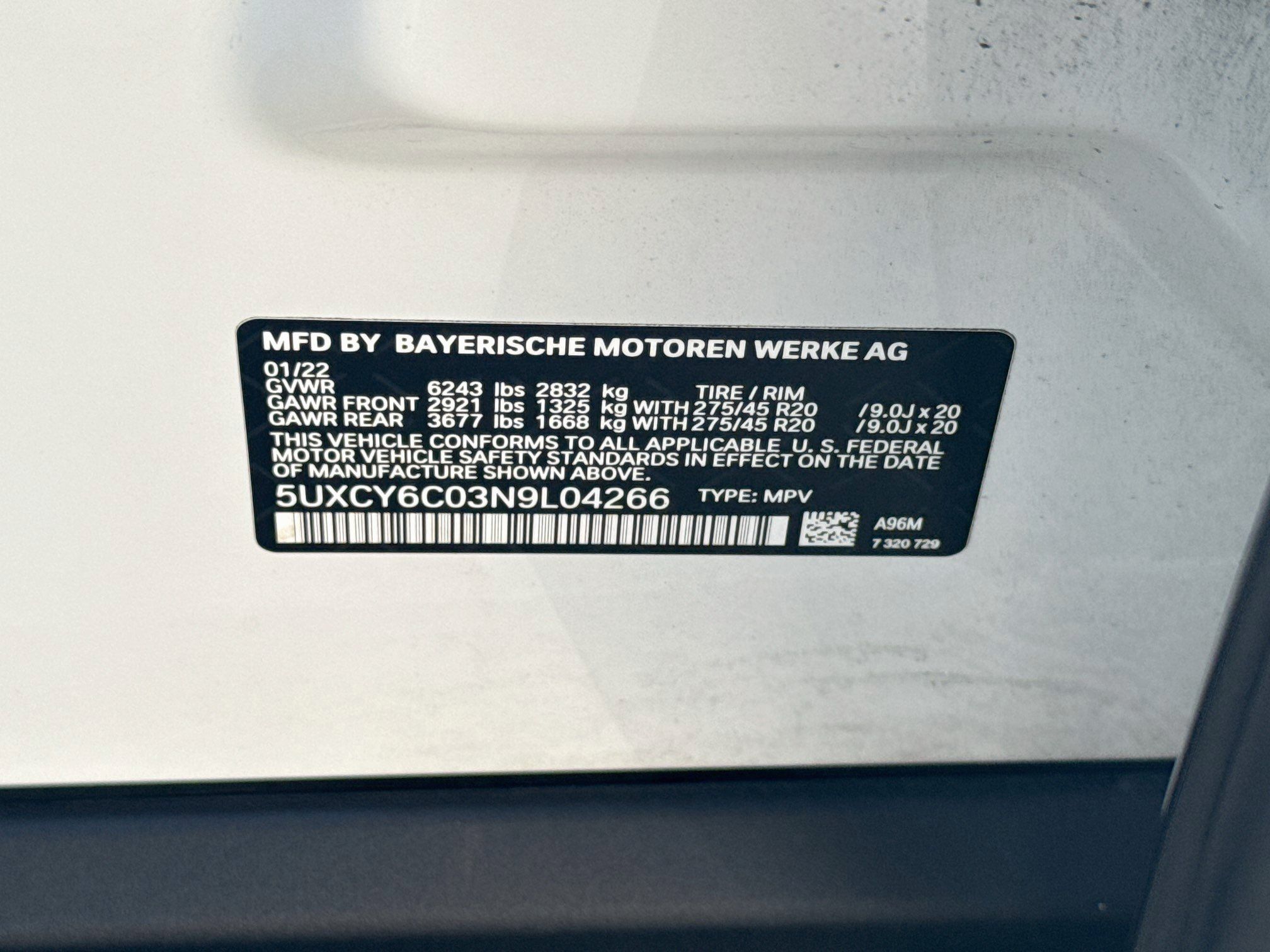 Used 2022 BMW X6 xDrive40i w/ Premium Package AWD/4WD image 38