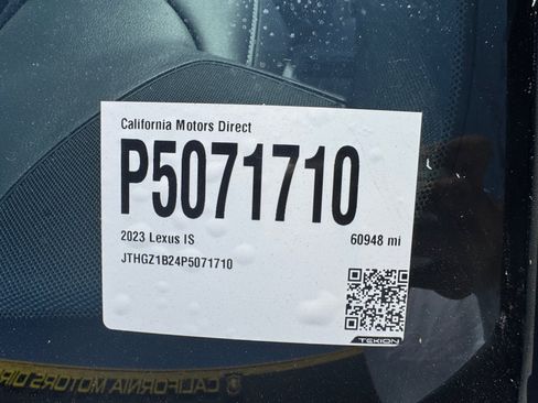 Used 2023 Lexus IS 350 F Sport w/ Accessory Package RWD image 17