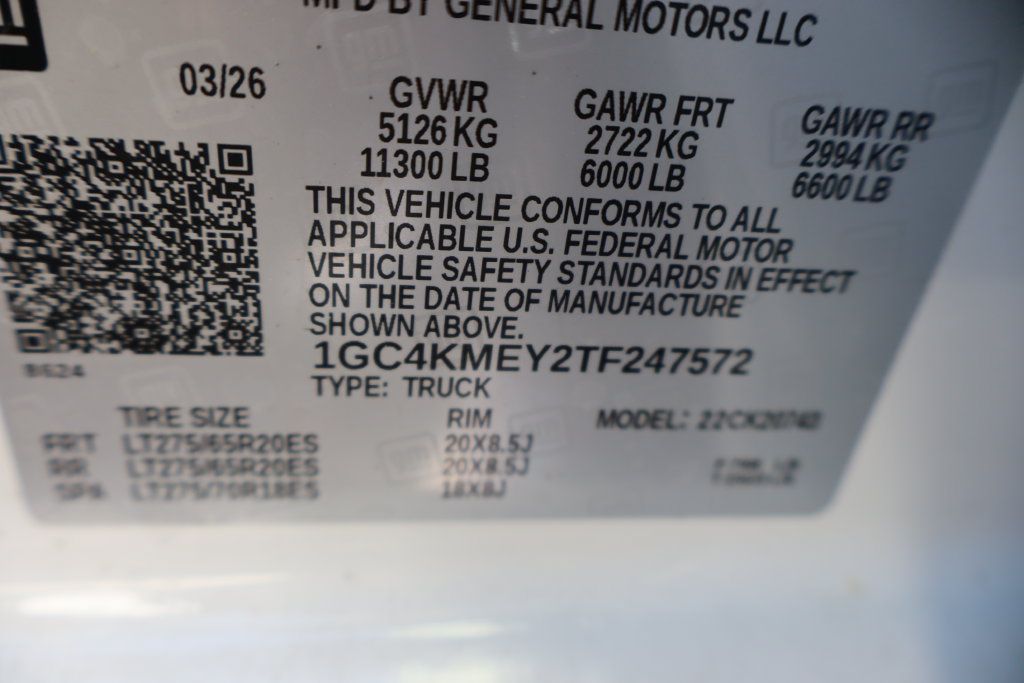 New 2026 Chevrolet Silverado 2500 Custom w/ Custom Value Package AWD/4WD image 27