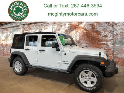 Used 2017 Jeep Wrangler Unlimited Sport w/ Quick Order Package 24S