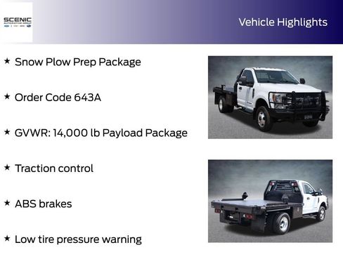 Used 2019 Ford F350 XLT w/ Snow Plow Prep Package AWD/4WD image 5