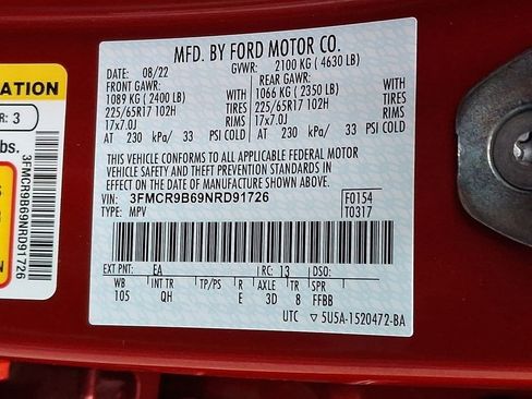 Used 2022 Ford Bronco Sport Big Bend w/ Convenience Package image 28